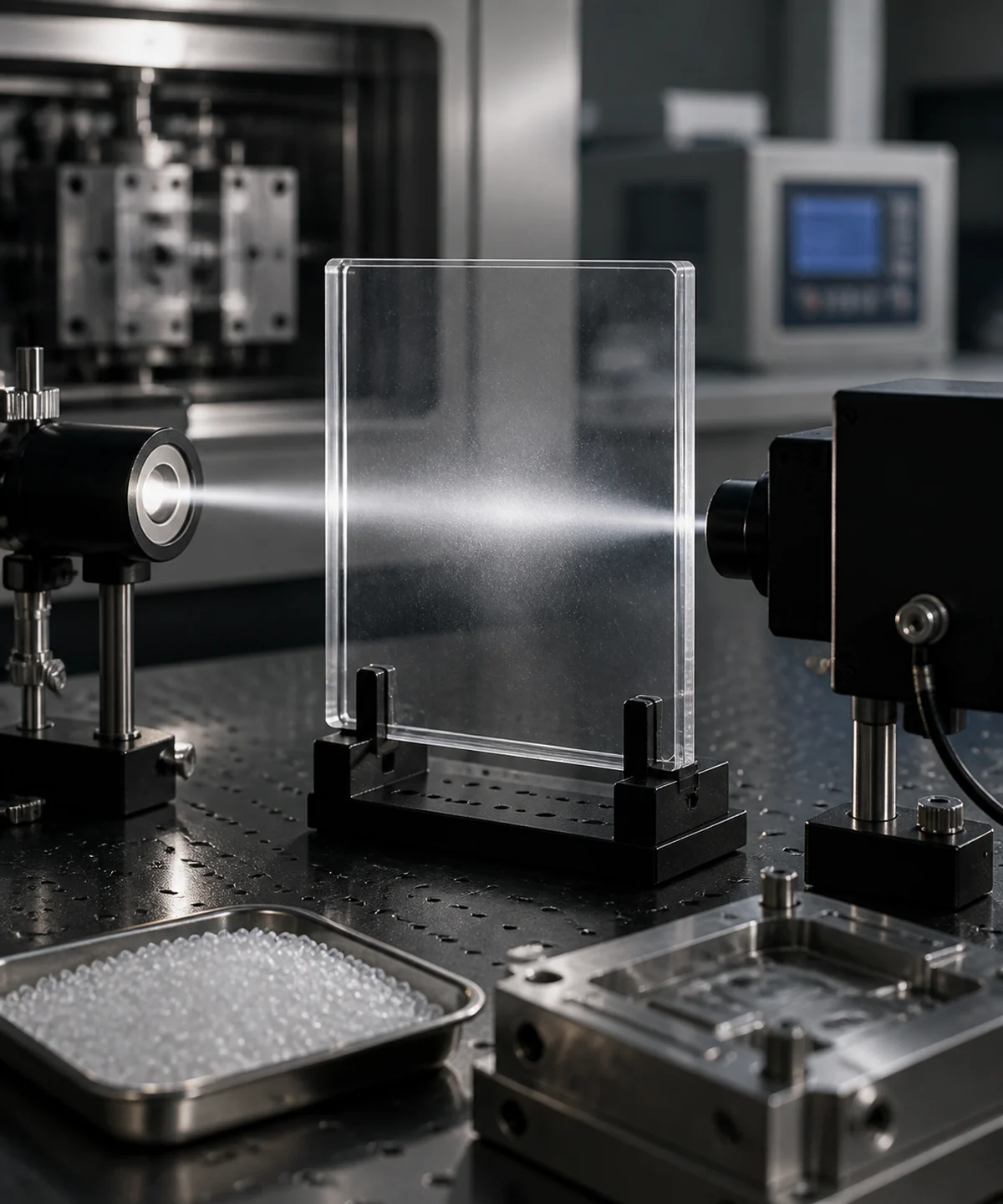 Technical Challenges of Transparent Antistatic ABS and the Clearastatic Solution