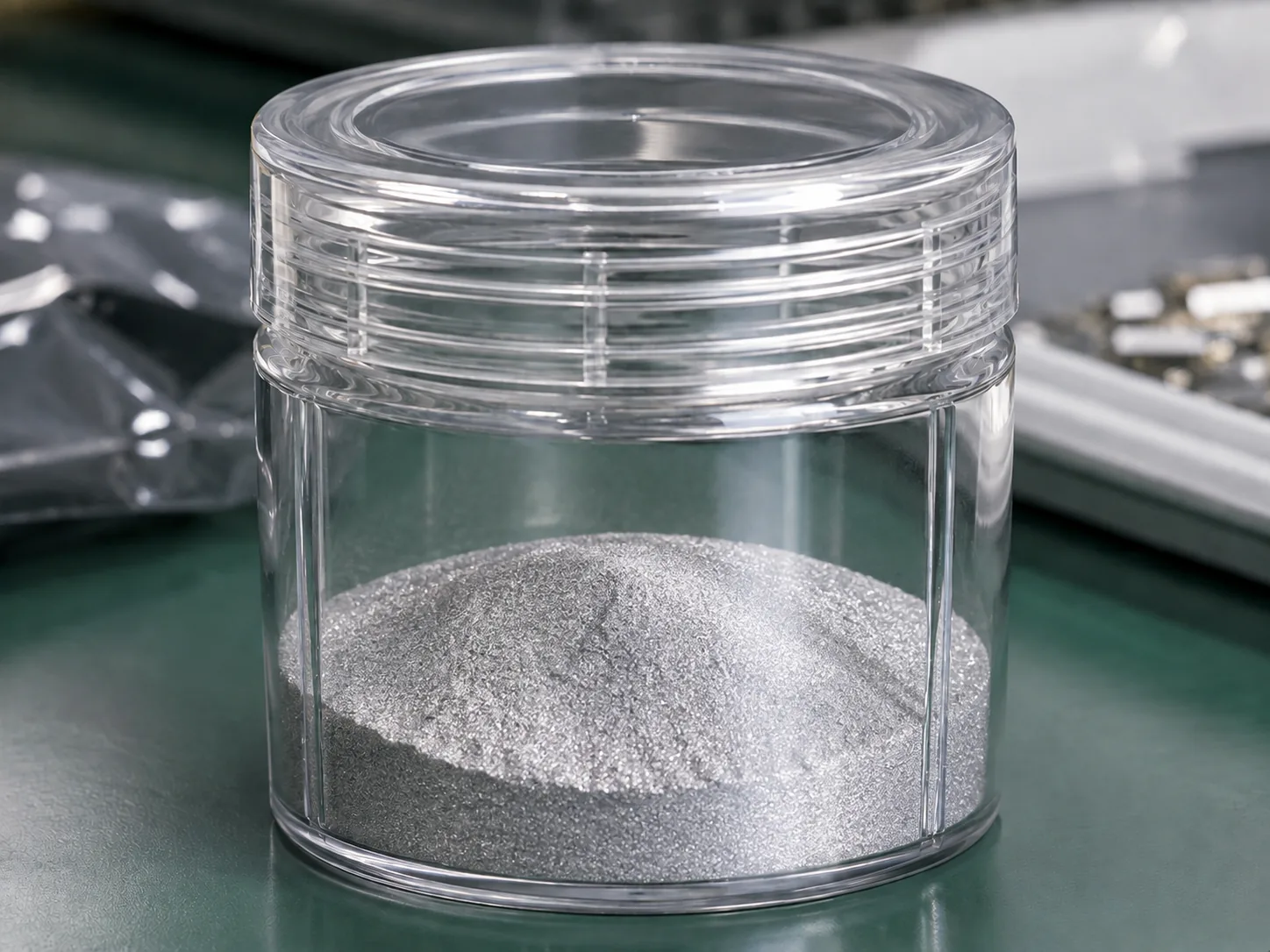 Consumer packaging transparent antistatic application
